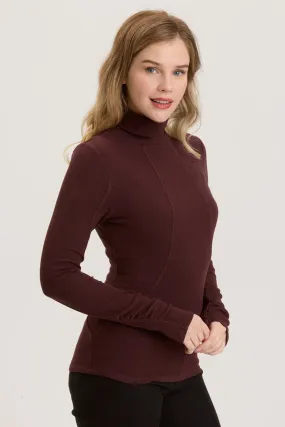 Rib Sorren Turtleneck