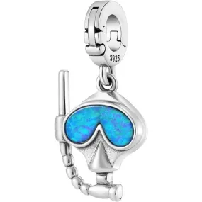 Scuba Divers Mask Bead Charm