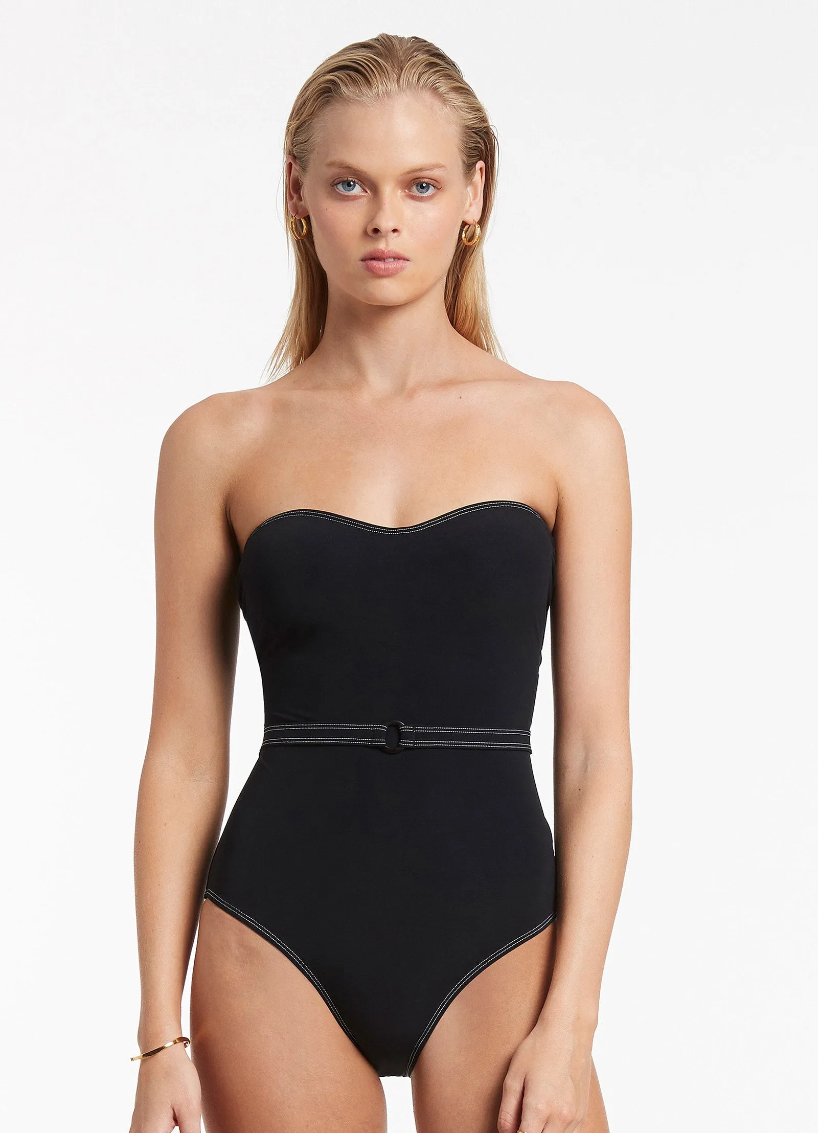 Signature Bandeau One Piece - Black