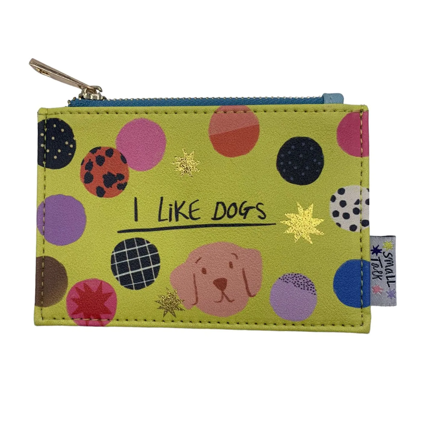 Small Talk 'I Like Dogs' Zip Purse