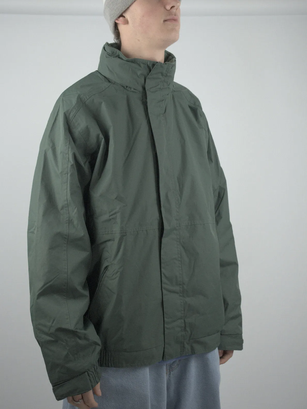 Sour Solution - Money - Water Proof Fleece Lined Jacket - Forest Green