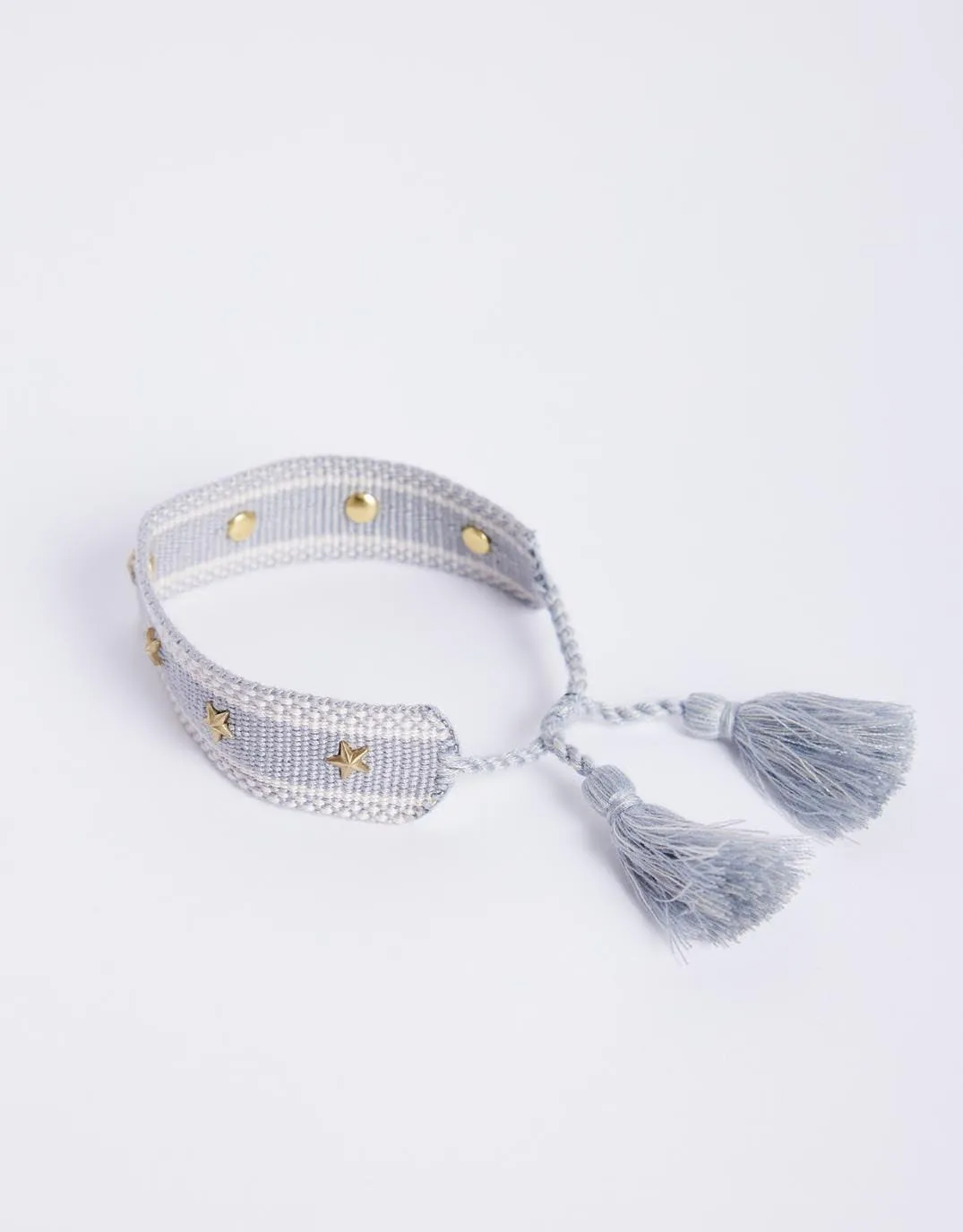 Stella Woven Bracelet - Dove