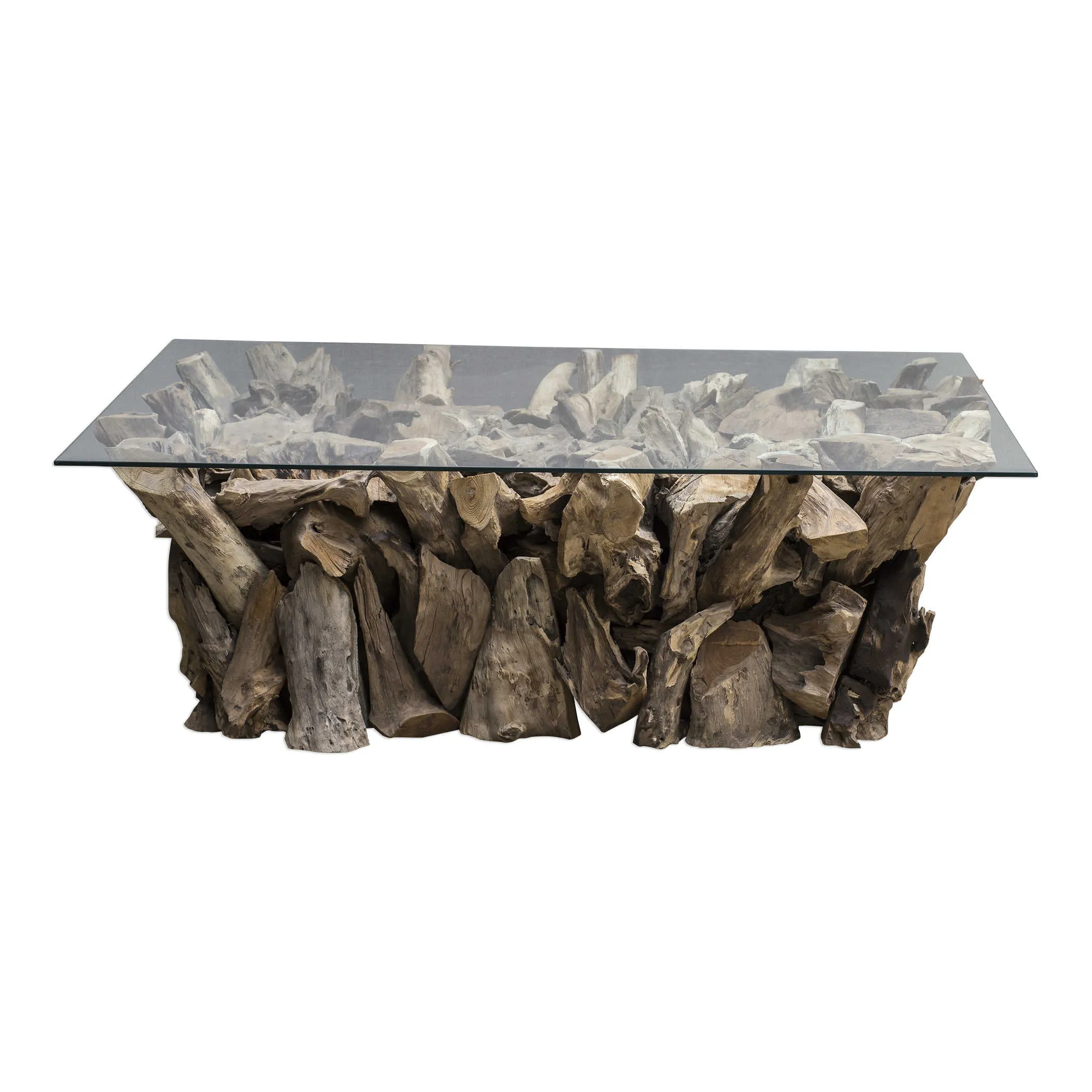 Teak Root 60" Coffee Table