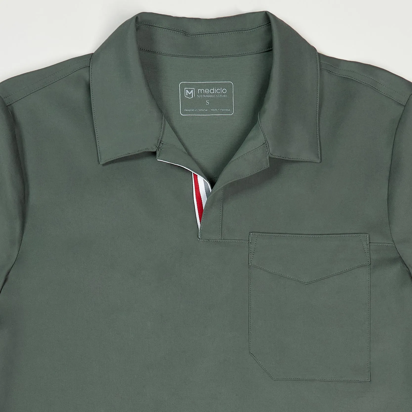 TENCEL™ Fraser‎ ‎ Collar Scrub Top