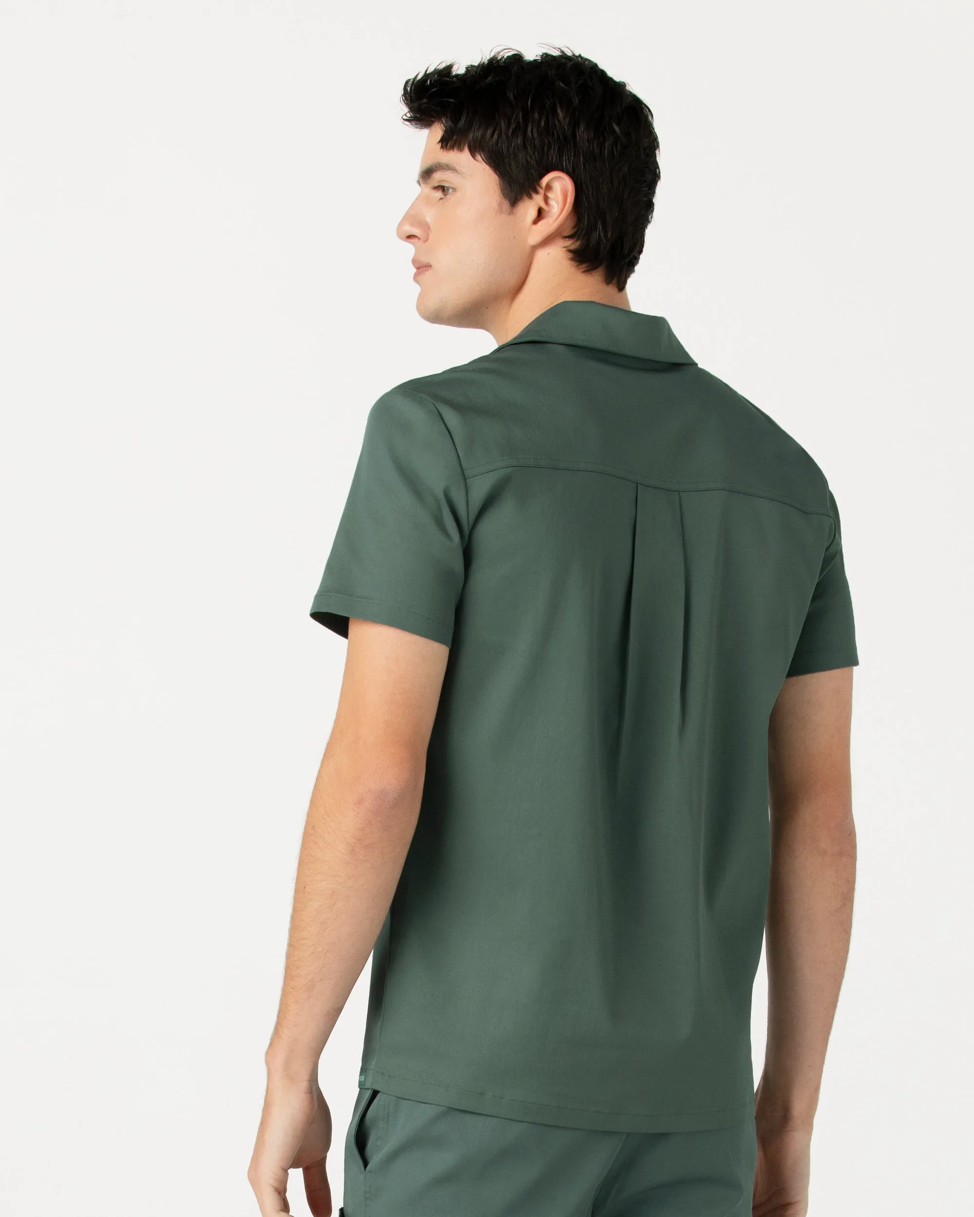 TENCEL™ Fraser‎ ‎ Collar Scrub Top