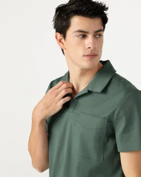 TENCEL™ Fraser‎ ‎ Collar Scrub Top