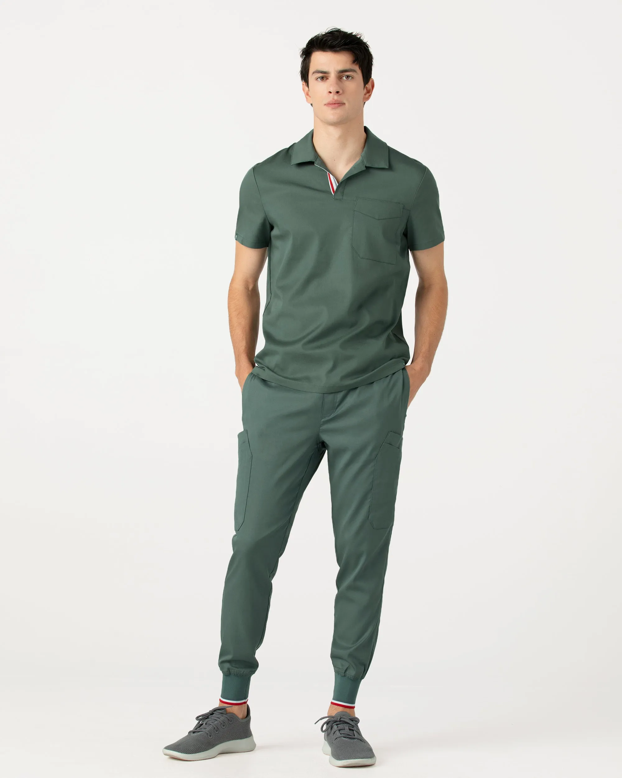 TENCEL™ Fraser‎ ‎ Collar Scrub Top