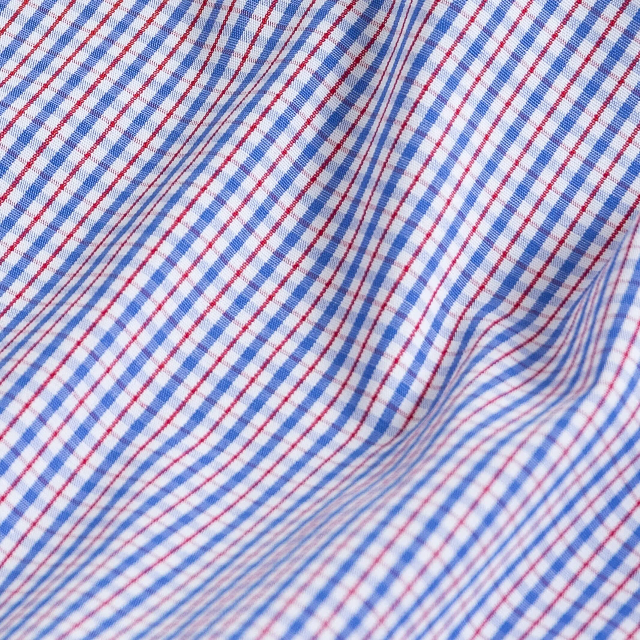 The Red Simmons Check Dress Shirt