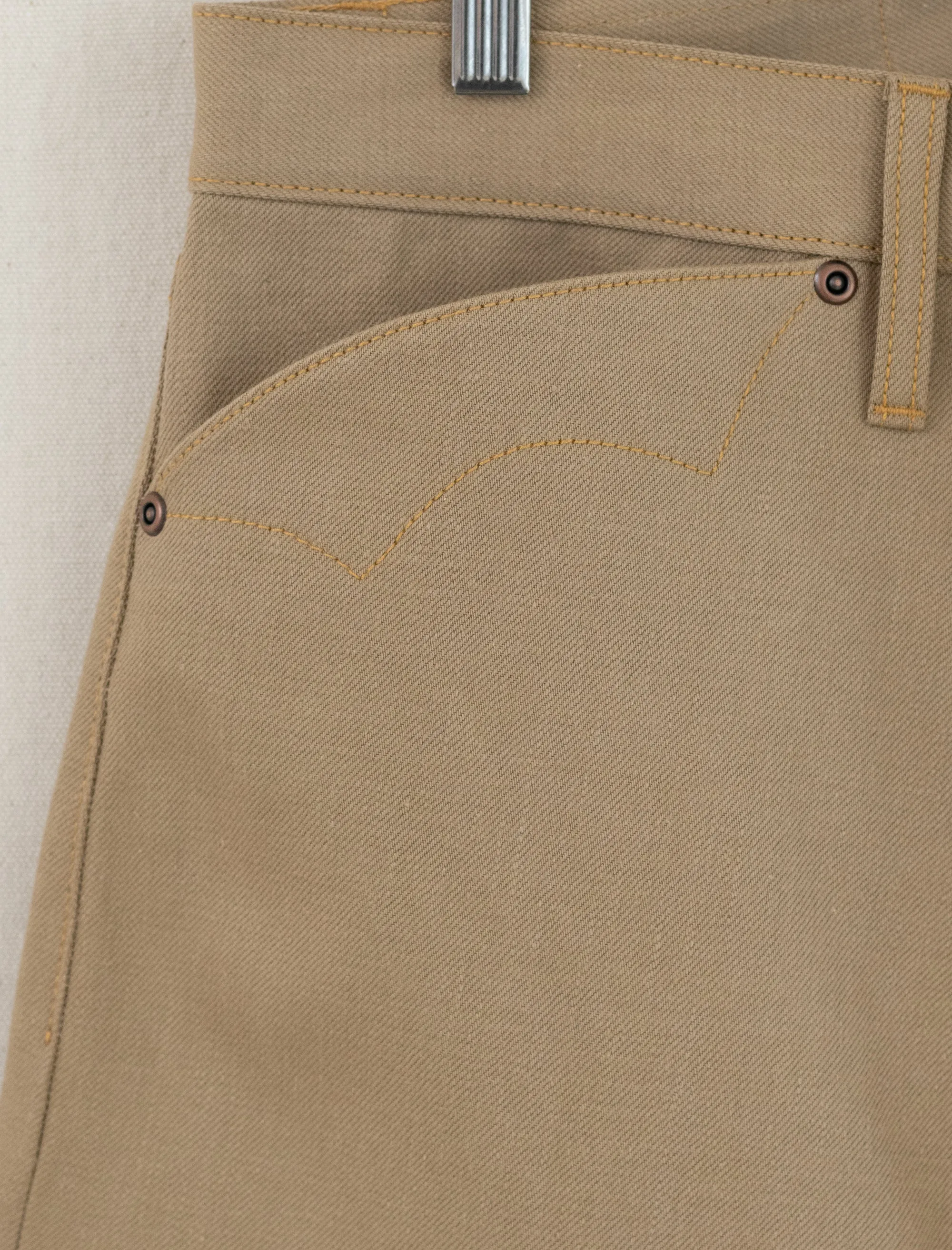 Type 00 Selvedge Denim 13.5oz (Tan)