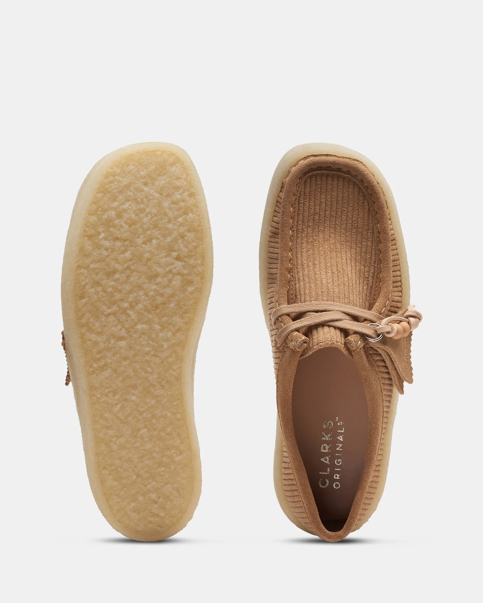 Wallabee Cup. (W) Tan Cord