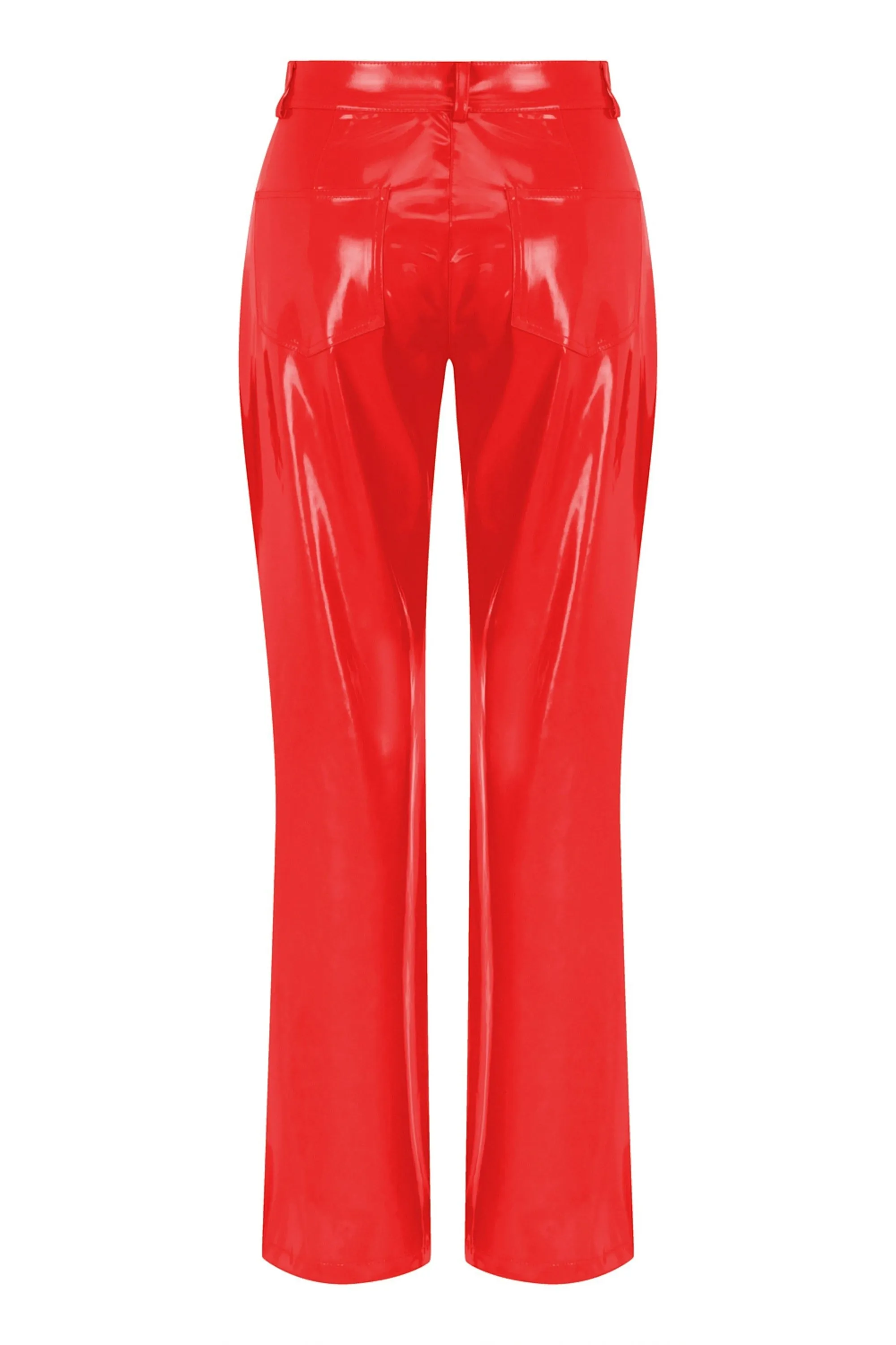 Wide Leg Pleather Pants (Final Sale)