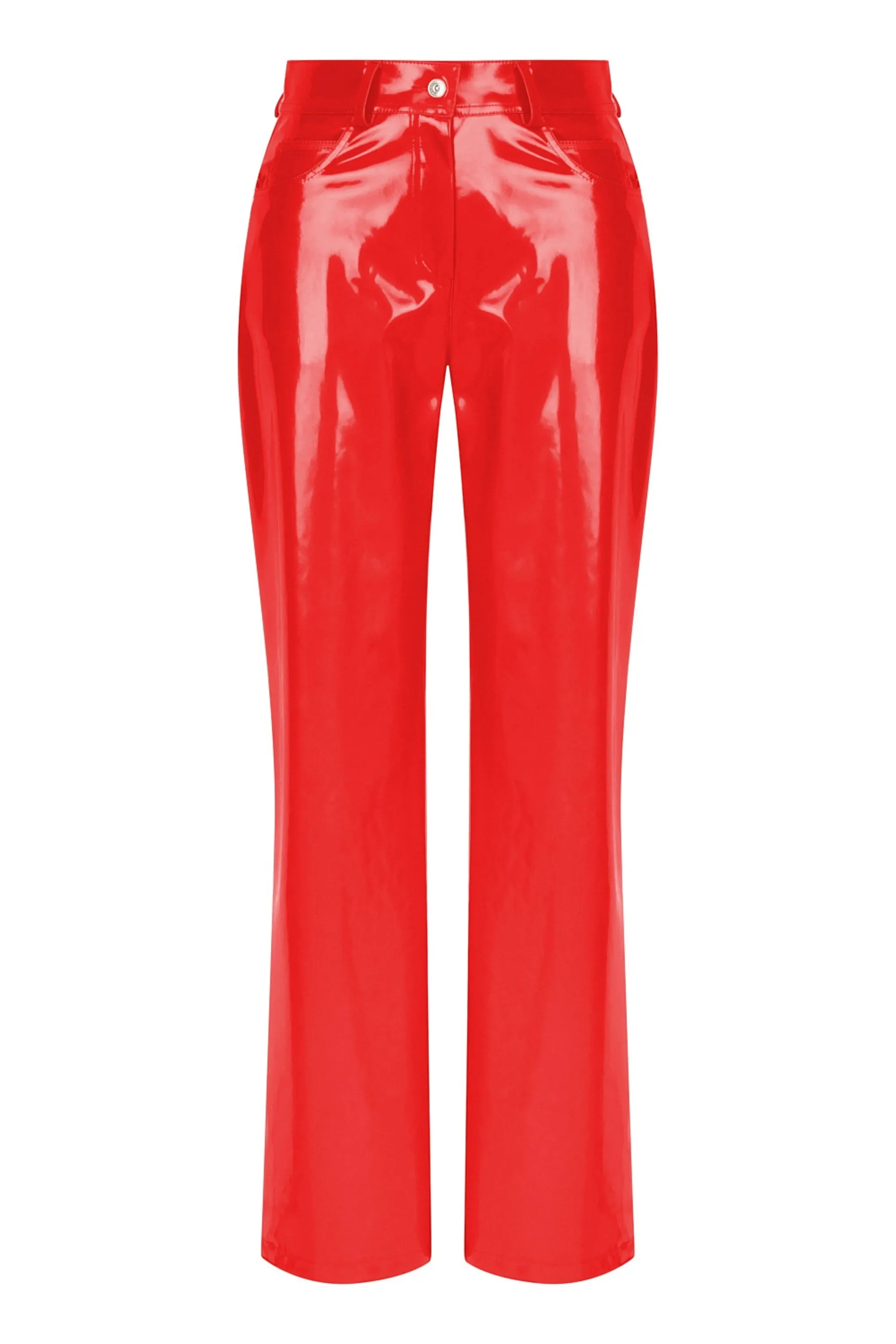 Wide Leg Pleather Pants (Final Sale)