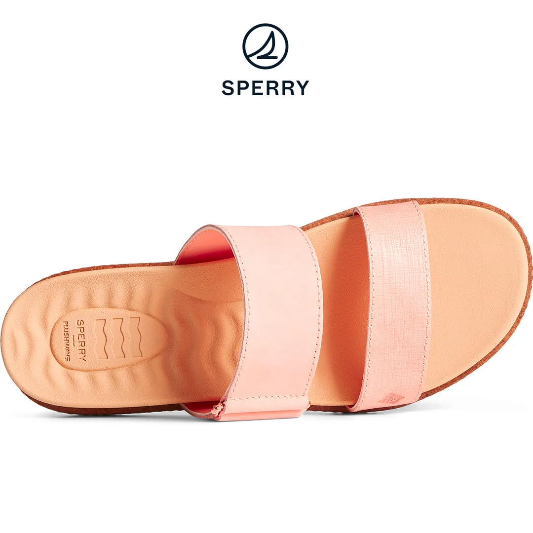 Women's Waveside PLUSHWAVE Slide Sandal - Peach (STS87357)